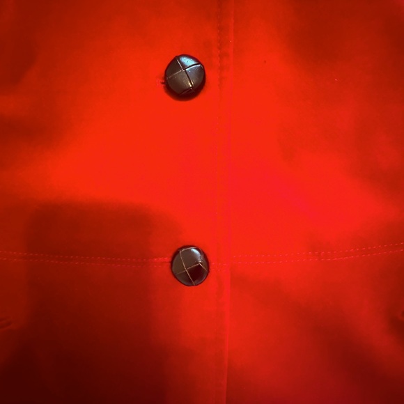 Talbots Red Velveteen blazer. Size 14 - Picture 3 of 7